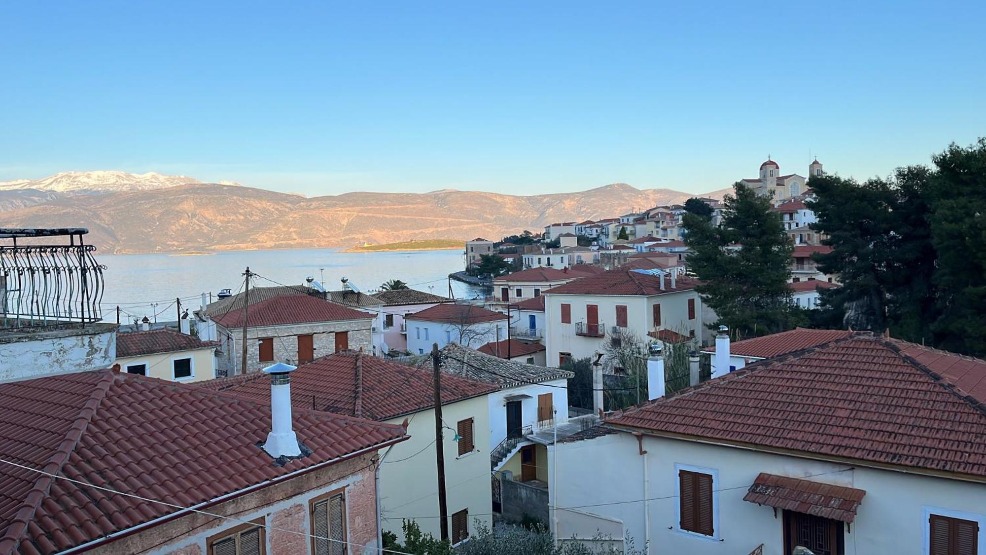 Galaxidi Authentic Rooftop House Exterior photo